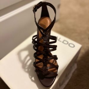 Brown Aldo Sandals